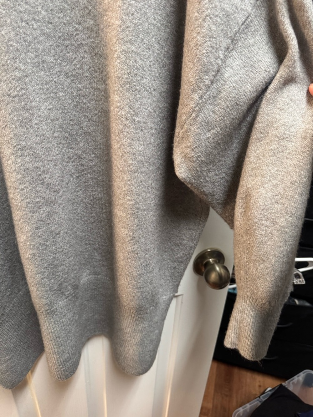 H&M Gray Crewneck Oversized Sweater - Picture 11 of 11